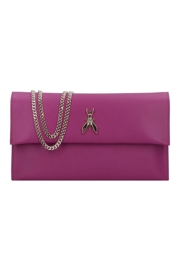 Patrizia Pepe-Clutch Tasche Leder 27.5 Cm 1