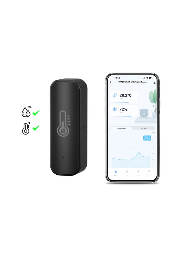 Choice-WiFi Tuya WiFi Temperature And Humidity Sensor WiFi APP Remote Monitor For Smart Home Var SmartLife 1