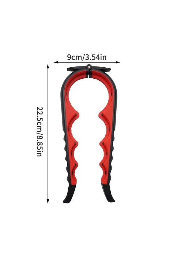 Choice-Black-1--1-1-1 Can Opener Multi Functional Four In One Beverage Bottle Opener Cap Twister Four Posit 1