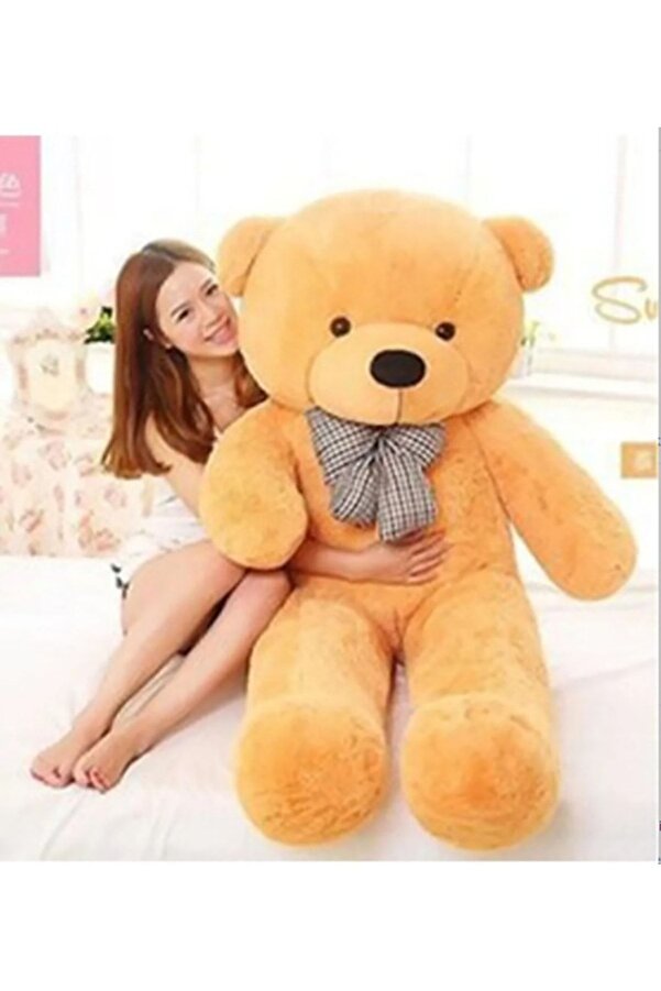 Özgüner Oyuncak 140 Cm Papyonlu Büyük Ayıcık (%100 YERLİ)