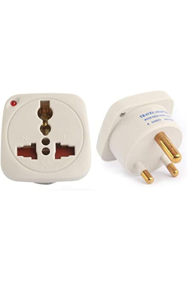 Terminatör-Terminator Multi Travel Adapter 110-250V 5A Power Plug with Safety Shutter and LED Indicator 1
