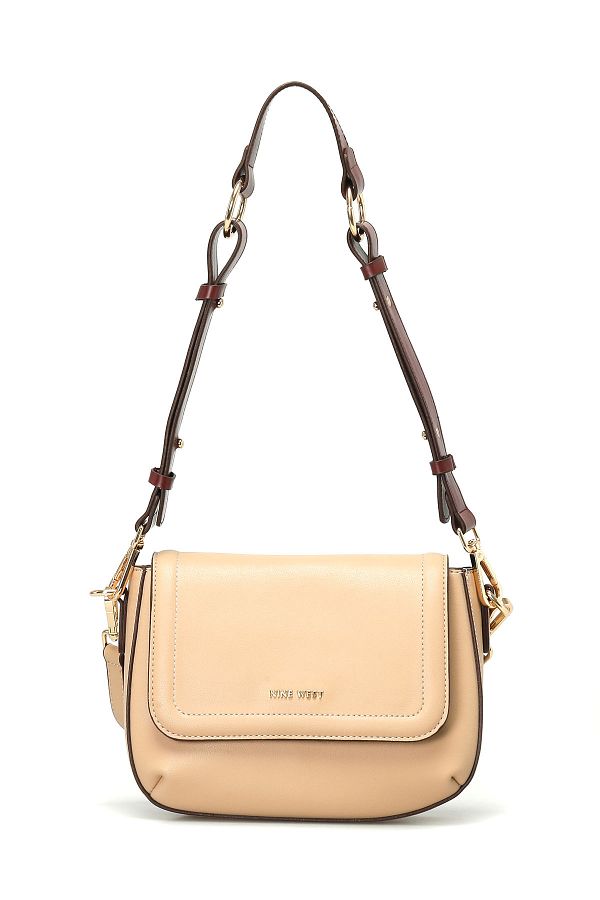 Nine West-MAGRETA 4PR - حقيبة كتف نسائية كريمية 1