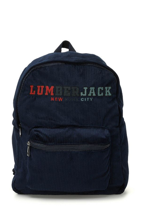 lumberjack-Granatowy męski plecak Nyc Ljk Bpck 4Pr 1