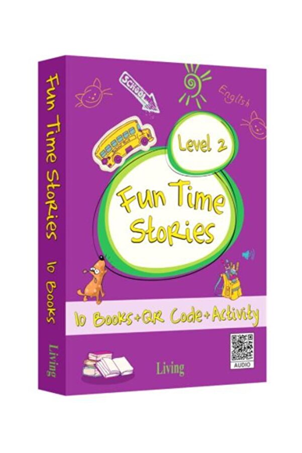 Living English Dictionary Living Level 2 Fun Times Stories 10'lu Hikaye Seti / / Kolektif