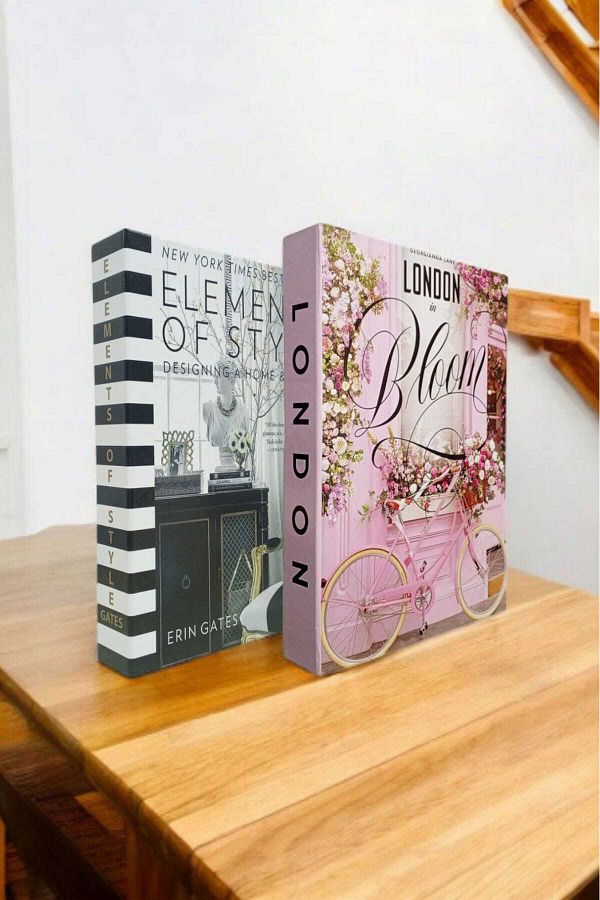 BayCazip-Decorative Book Look Box Set of 2 Decorative Book Looking Box 1