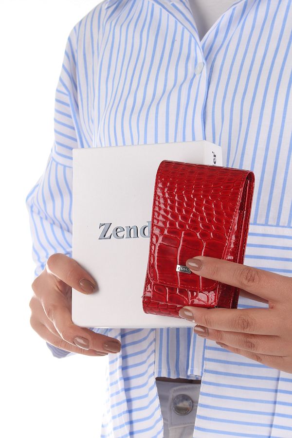 Fiyaka-Zenga 903_p 100% Genuine Leather Cigarette Holder Red 1