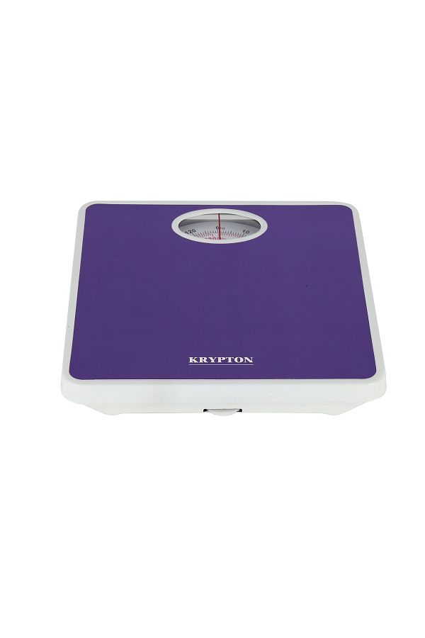 KRYPTON-Mechanical Personal Scale | 130kg Capacity | Analog Dial | High Precision | Compact & Easy to Use 1