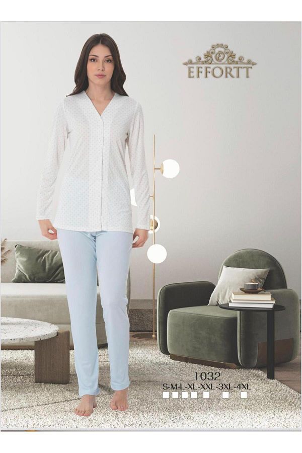 EM&FA TEKSTİL-Effort Regular and Plus Size Pajama Sets 1