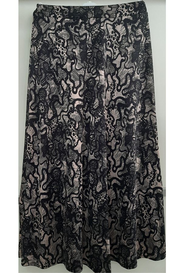 N.Y.YILDIZ-Star New 1 Pattern Lycra 1, Class Three Piece Bell Model Belt Elastic Mother's Skirt Without Lining 1