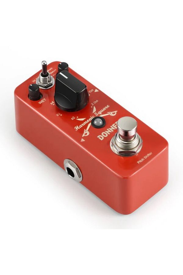Donner-Harmonic Square Octave Pedal (Red) 1