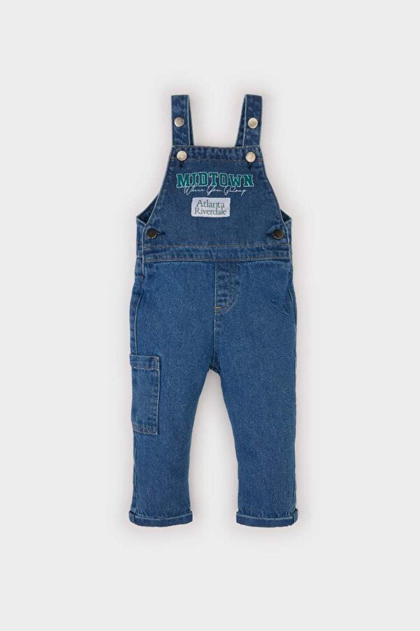 Defacto Erkek Bebek Salopet Jean Tulum E0313A525SP
