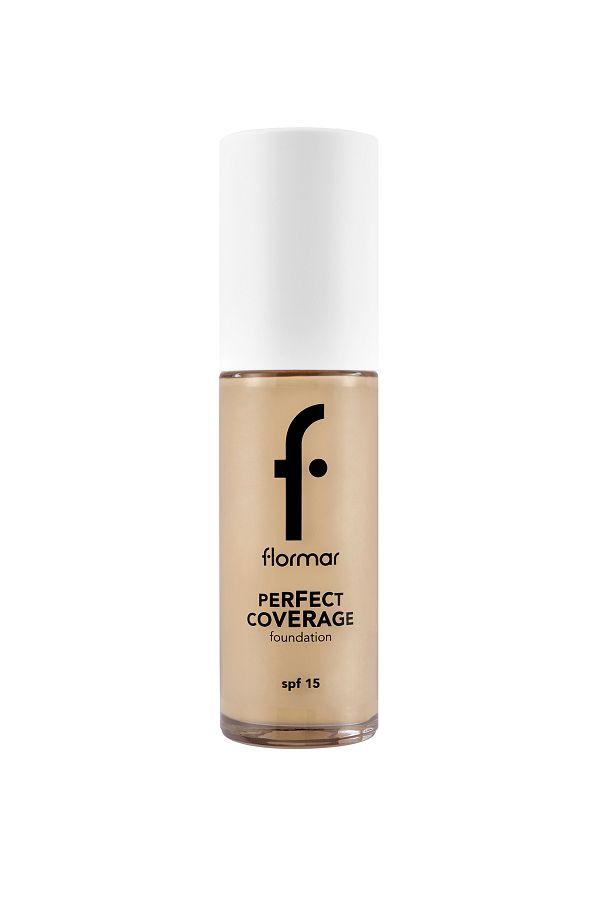 Flormar-كريم أساس فلورمار بيرفكت كوفريدج 102 بيج ناعم 1