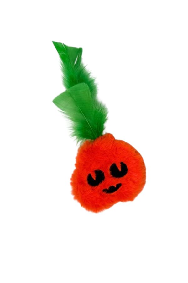 Miyav-Pumpkin Plush Cat Toy with Catnip 1