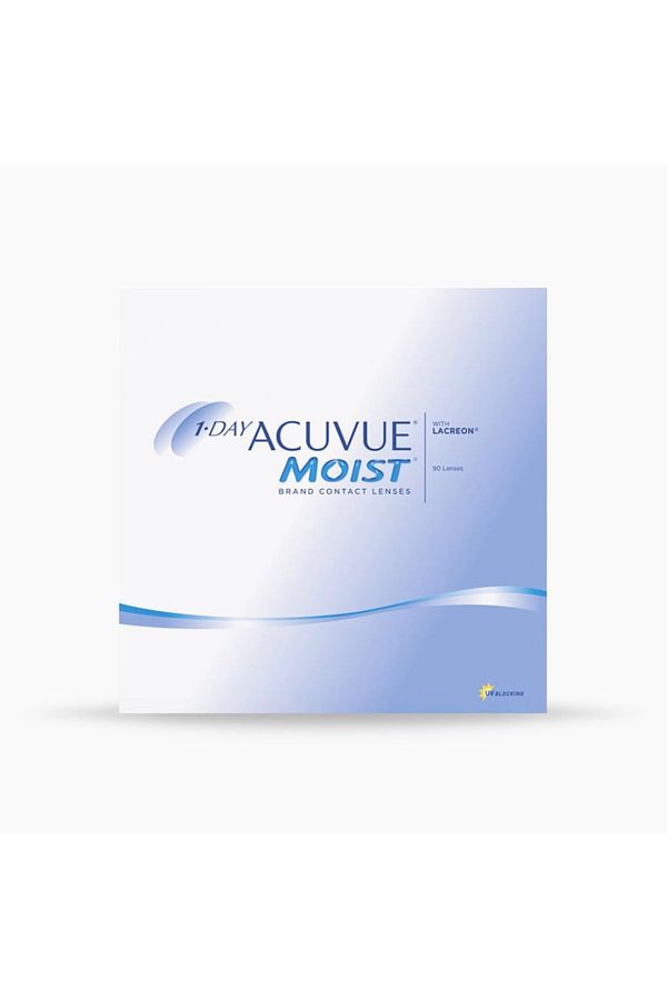 ACUVUE-1-DAY Moist Contact Lenses - Pack of 30 - (3.5 Power) 1