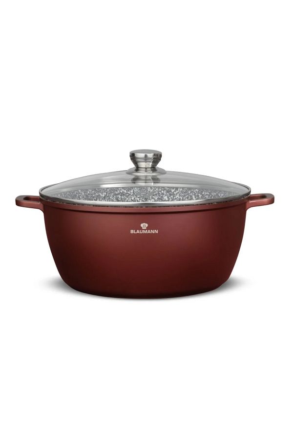Blaumann-Saucepan with lid, 3-layer ceramic coating, induction base, size 32x14.5 cm, 9.9 l 1