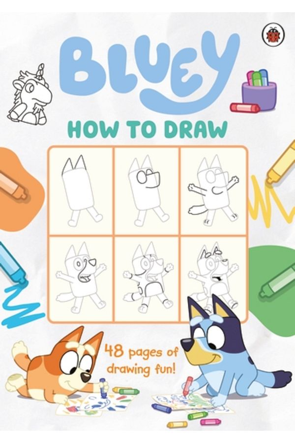 Penguin Random House-Bluey: How To Draw 1