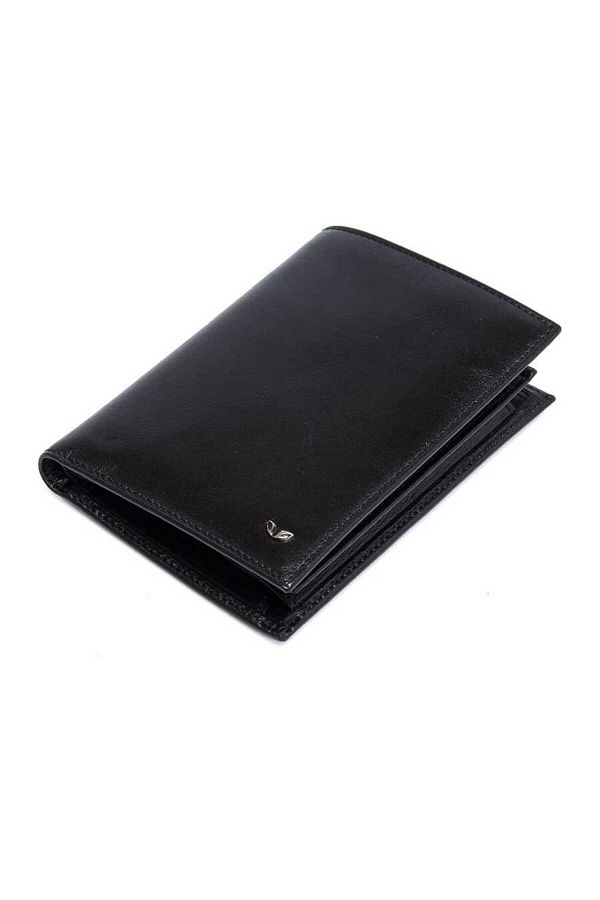 Tergan-Black Genuine Leather Men's Wallet - S1Ce 00001108 -B06 1