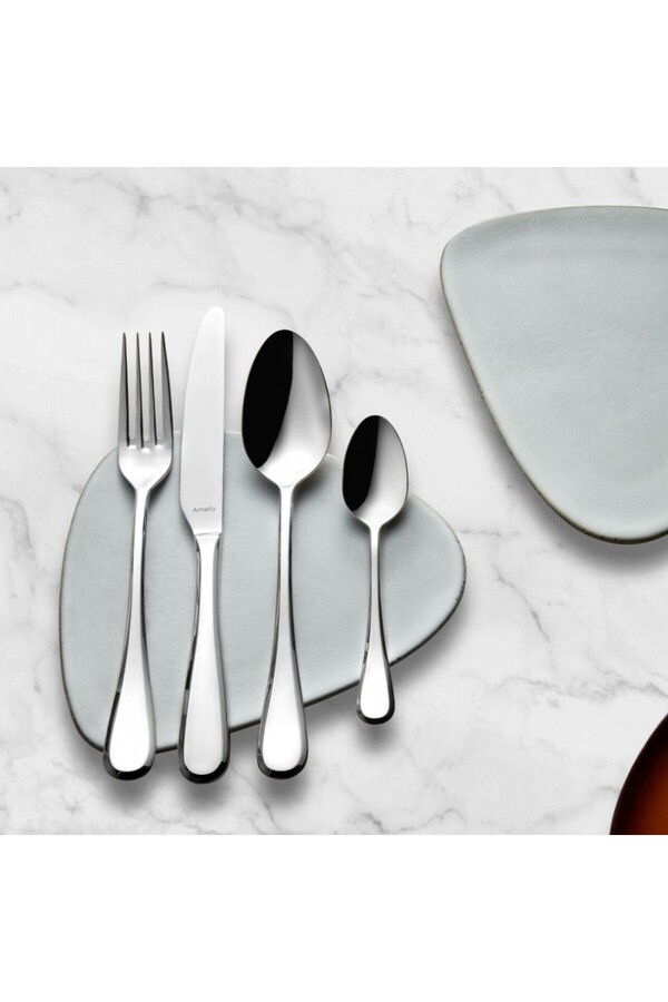 Amefa-Cutlery set, 24 pieces, Drift, stainless steel, silver 1