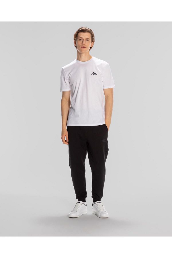 Kappa-Logo Cafuz Men's White Regular Fit T-Shirt 1