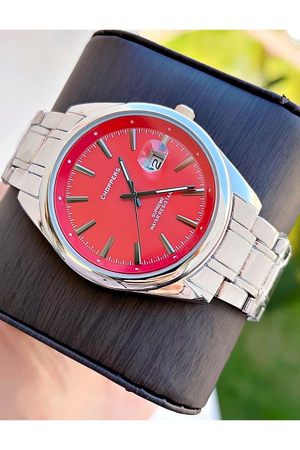 Weluxa-Colorful Dial Men's Wristwatch with Calendar 1