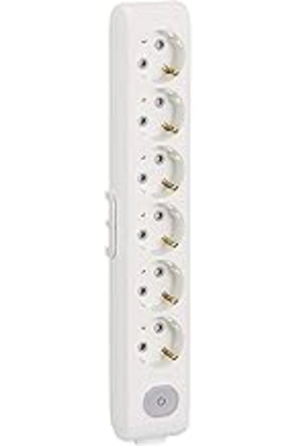 STOREMAX-Multi-Let Six Socket Switched Grounded Terminal Block Protected 1