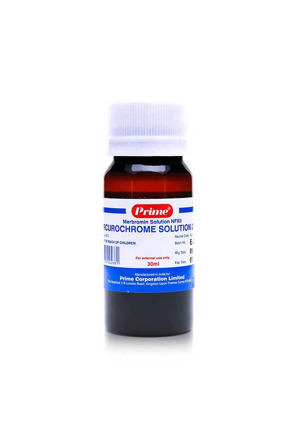 Prime-Mercurochrome Solution 2% (30ml) 1