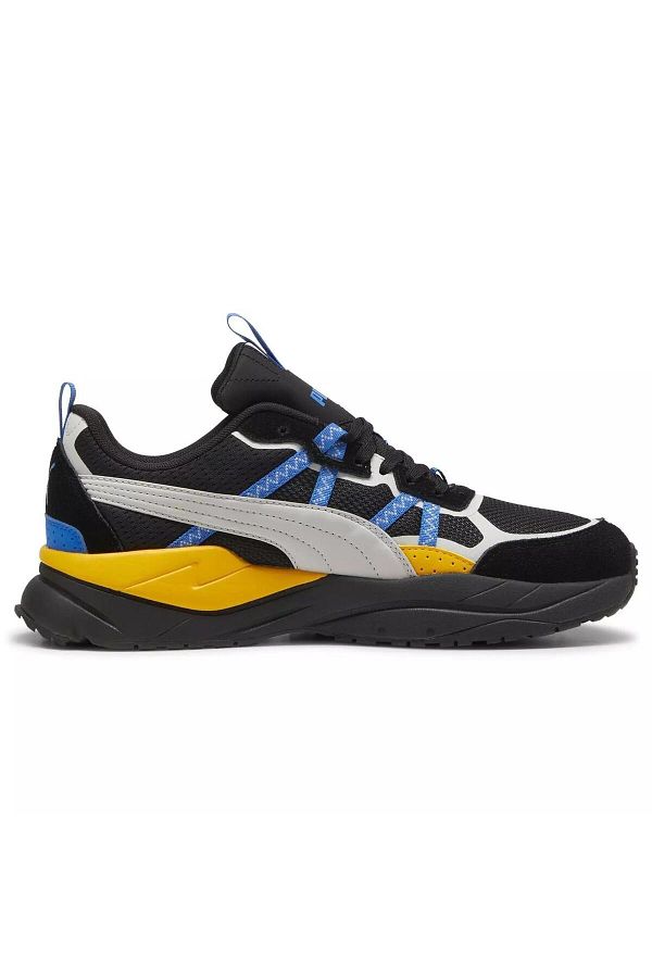 Puma-392317   08 X-Ray Tour Black-Grey-Blue-Yellow Men's Sports Shoes 1