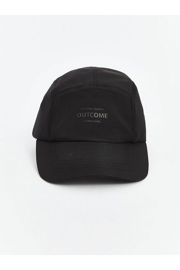 LC Waikiki-Lcw Text Printed Men's Cap Hat (S5) 1