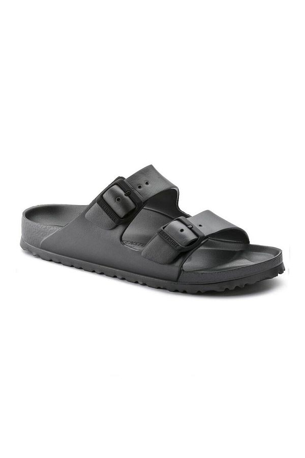 Birkenstock-أريزونا إيفا معدني أنثراسايت النعال 1