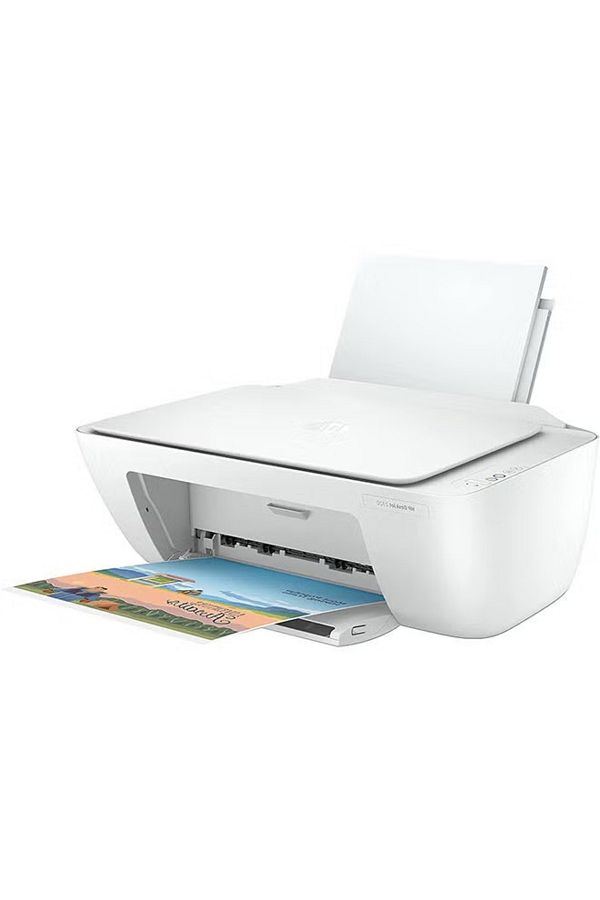 HP-طابعة ديسك جيت 2320 الكل في واحد، بمنفذ USB، طابعة صغيرة للطباعة والمسح الضوئي والنسخ - 7WN42B أبيض 1