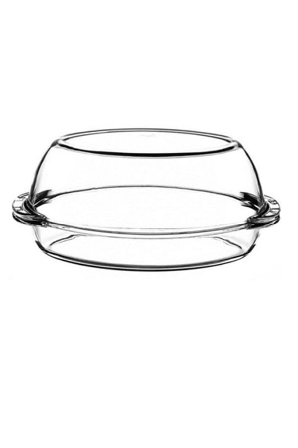 Paşabahçe-59052 Borcam Oval Covered Pot 2850 Cc 34 cm 1