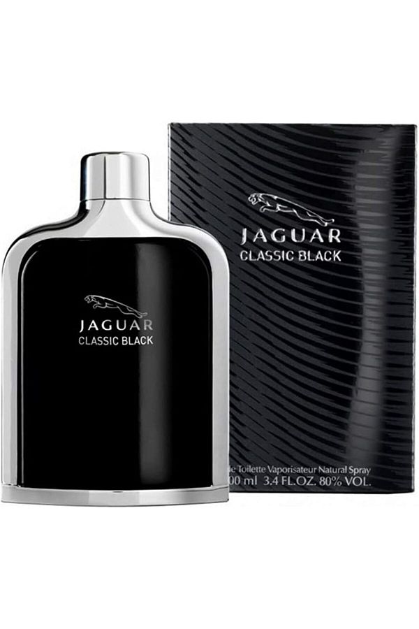 Jaguar-Classic Black Natural Eau de Toilette Spray by - 100ml for Men 1