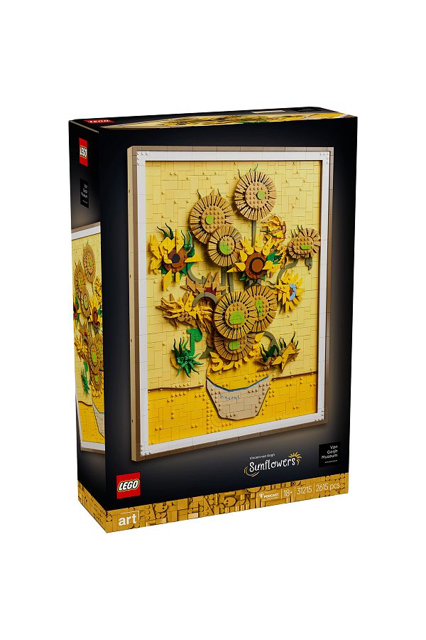 LEGO-Vincent Van Gogh – Sunflower Code 31215 1