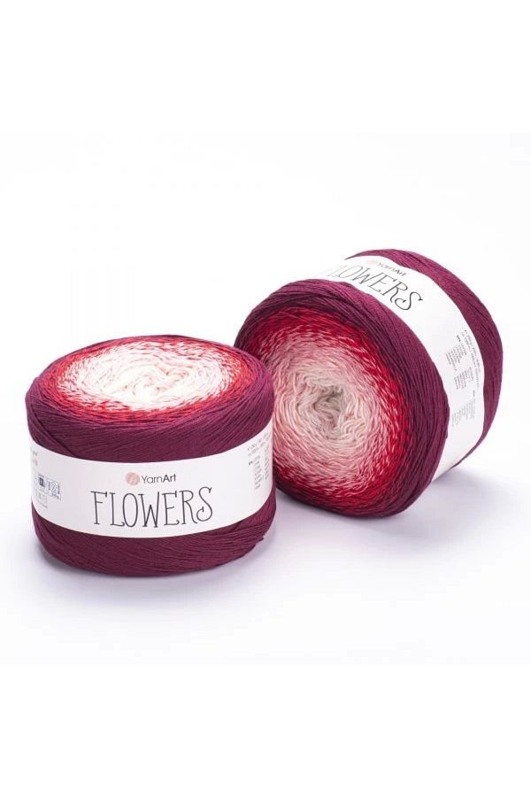 Yarnart-Flori - Frânghie de tricotat manual marmorat Ebruli-269 1