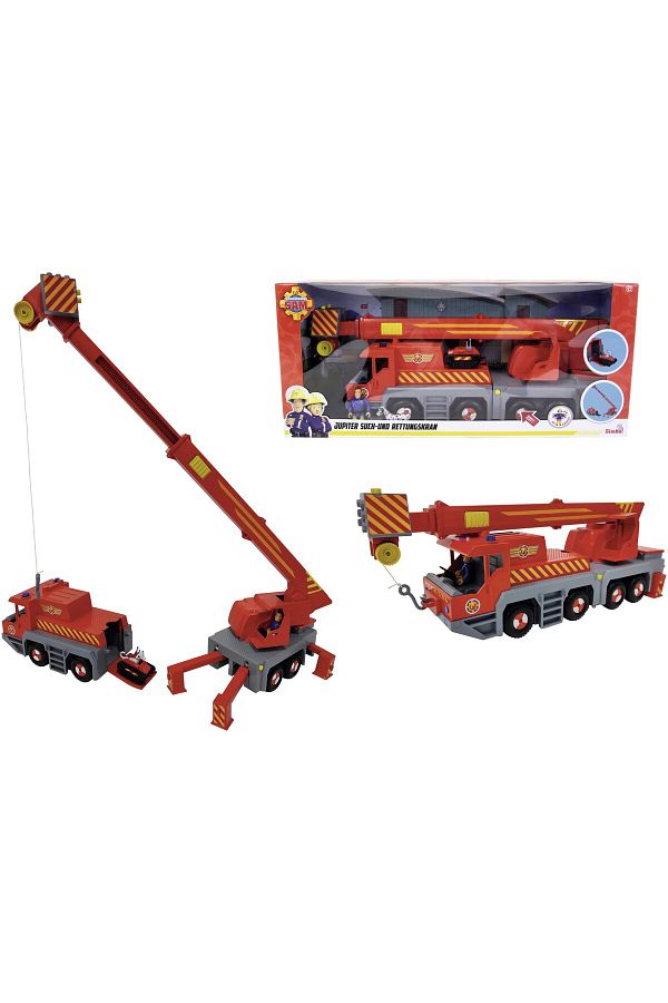 Fireman-Fireman Sam Rescue Crane Vehicle 1