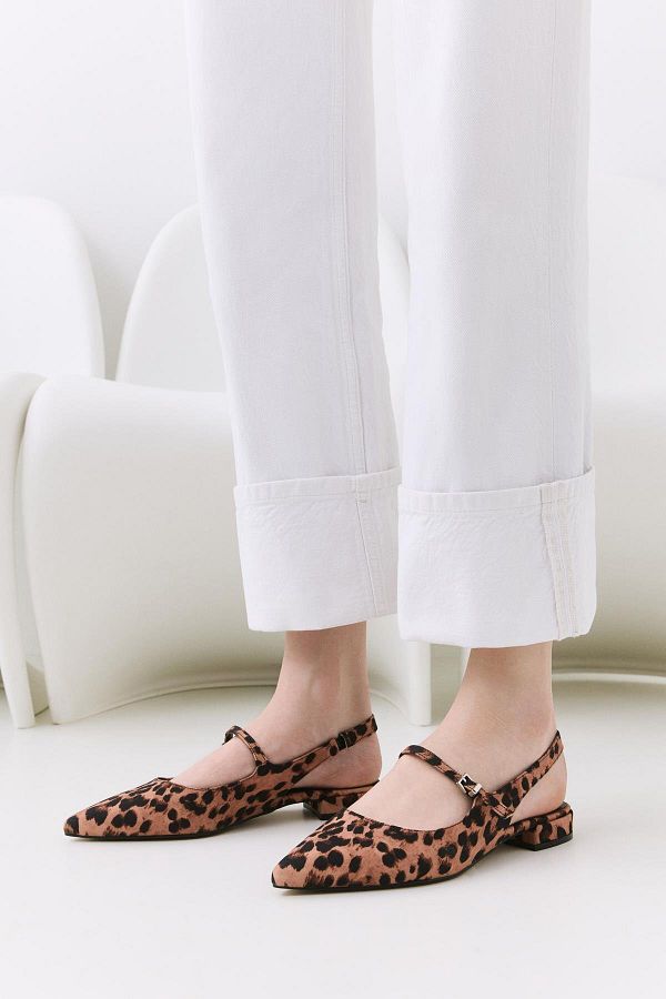 Yaya by Hotiç-Μπαλαρίνες Tan and Leopard Pattern - 01AYY 308040 A379 1