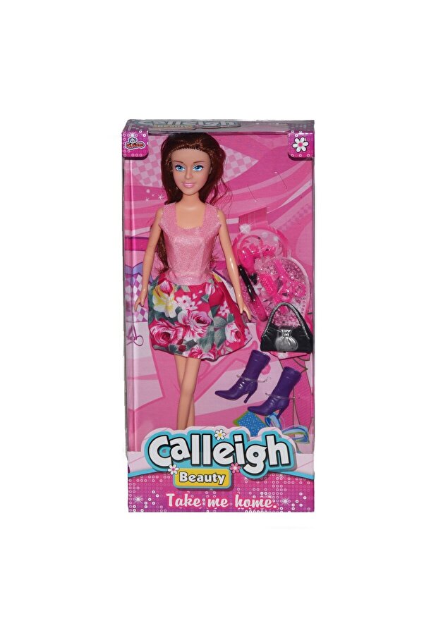 MRSPANCER 500588e - Çocuklar İçin Oyun ve Aktivite Aksesuarlı Calleigh Bebek - 1 Adet