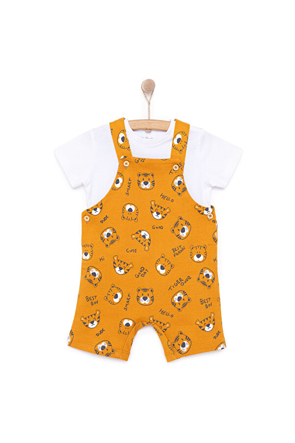 ebebek Hello Baby HelloBaby Basic Şort Salopet-Tshirt