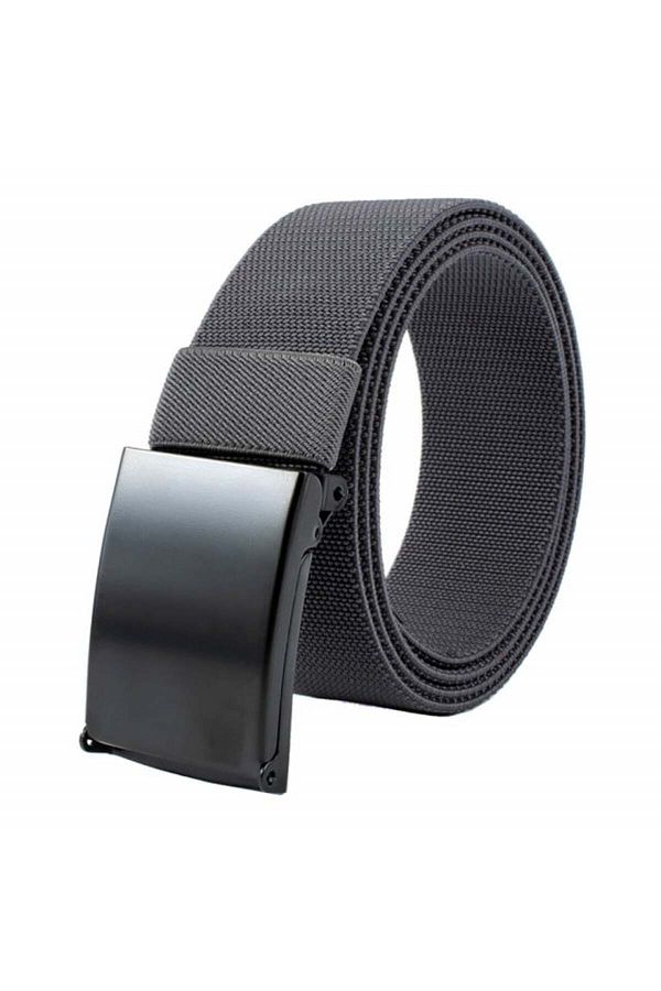 PUFO-Army Elite Edition men's belt 3.8 x 125 cm, adjustable, gray 1