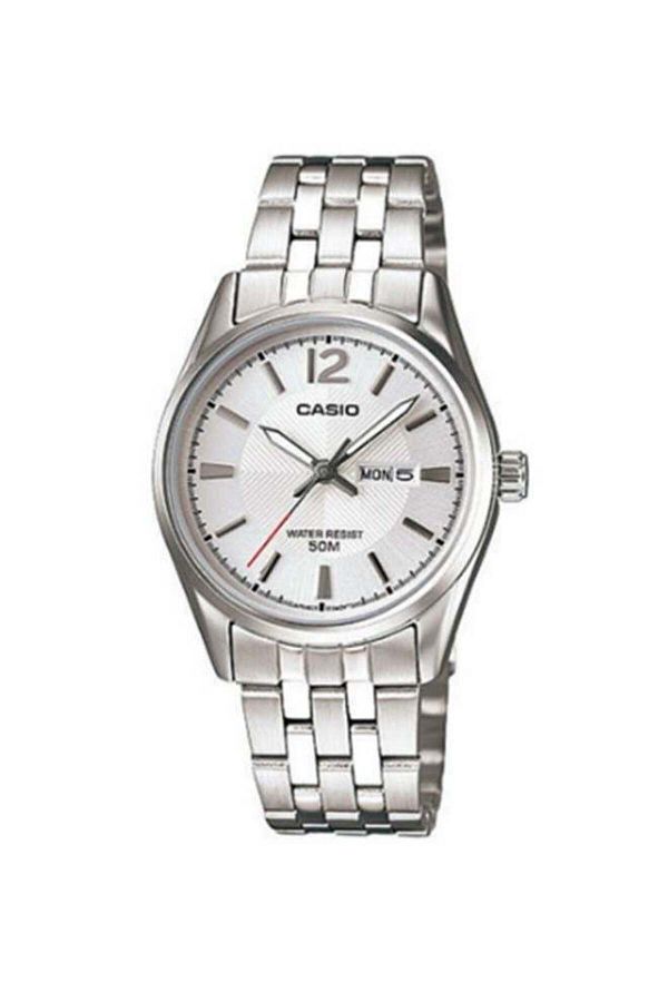 Casio-Stainless Steel Women's Analog Watch LTP-1335D-7AVDF 1