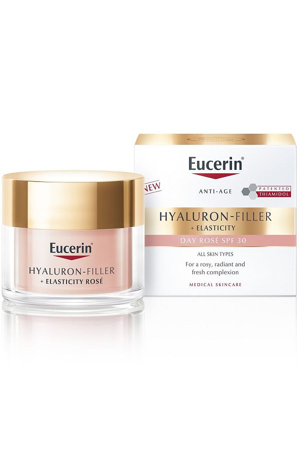 Eucerin-Crema de zi Eucerin Rose Hyaluron-Filler + Elasticity SPF30 1