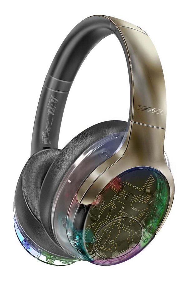 Promate-TransTune Wireless Headphones with Bluetooth ANC v5.3 1