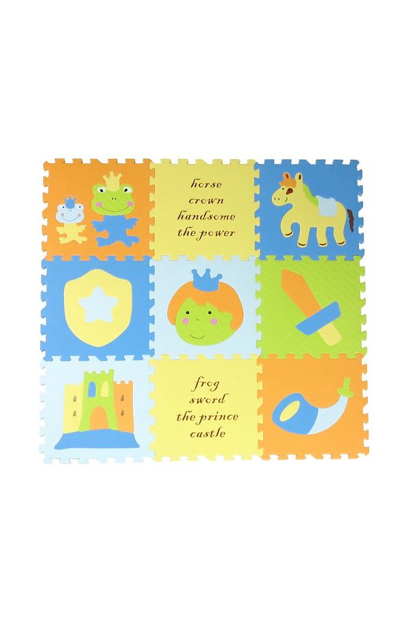 Babymax-Babygreat, Puzzle Mat The Prince from the Enchanted Land, 92x92 cm, 13mm, GB-MP129 1