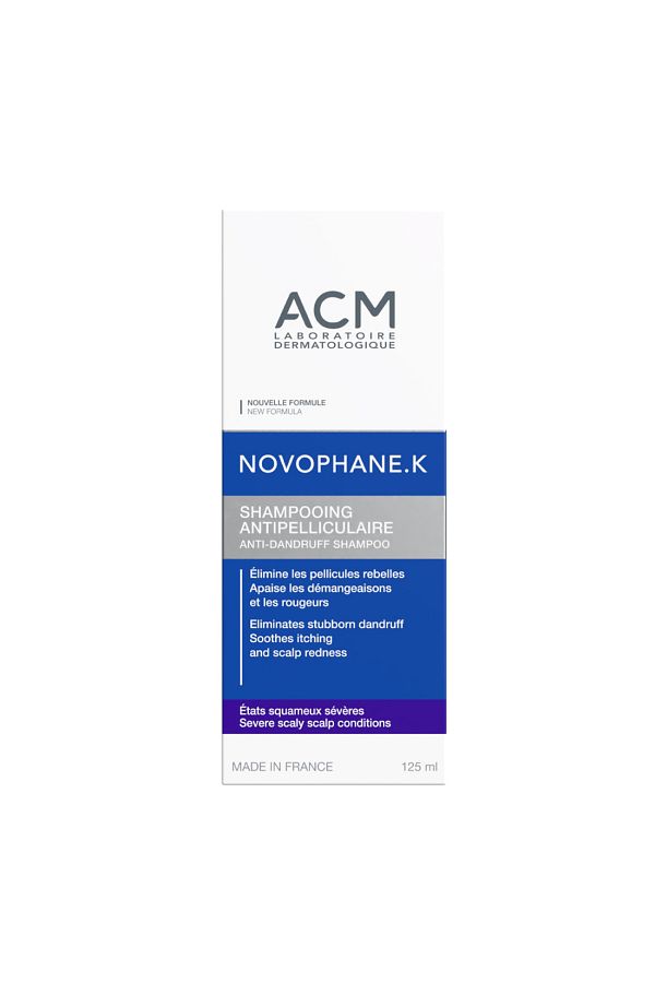 ACM-ACM Novophane.K Anti-Dandruff Shampoo - 125ml 1