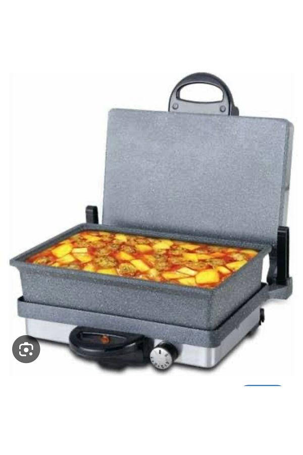 Sermeks-Silex Toast Lahmacun Toaster with Gray Pan 1