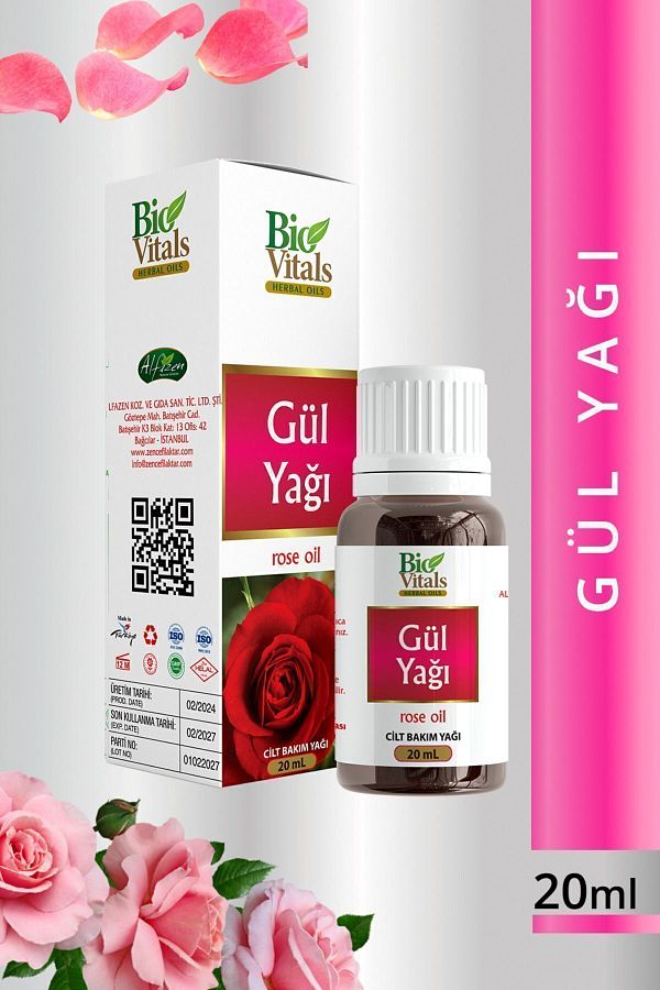 Bio Vitals-زيت الورد 20 مل 1