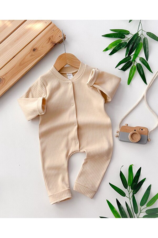 yukobaby bebeğiniz için en doğalı BEBEK BASİC RAPORLU 3-6-9 AY PAMUKLU MANŞETŞİZ TULUM YENİDOĞAN HASTANE ÇIKIŞI BEBEK KIYAFETİ YK5886