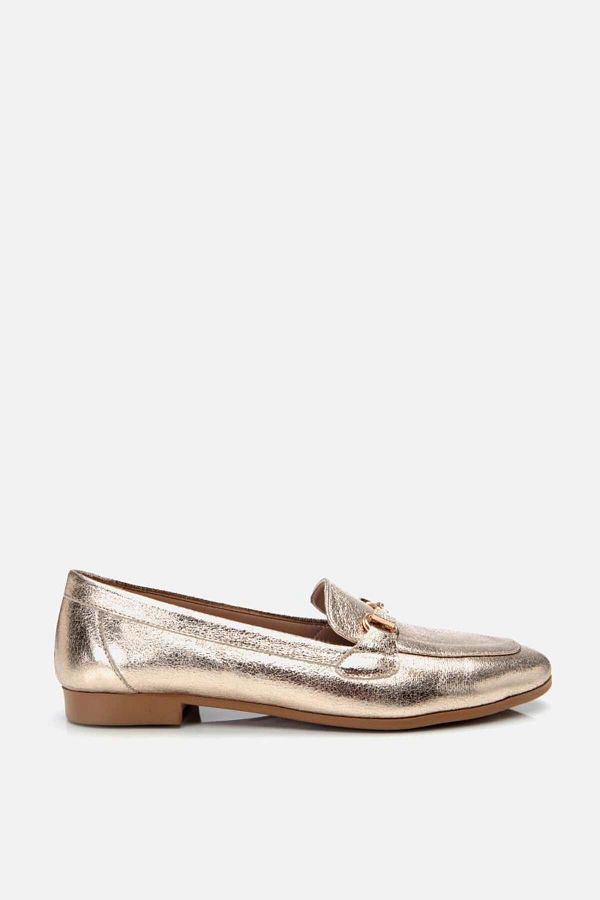 Yaya by Hotiç-Χρυσά Γυναικεία Παπούτσια Loafer 01AYY 307890 Α540 1