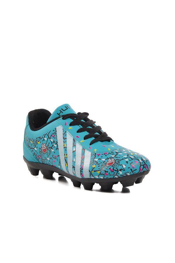 AYAKMOD-Hulk Spider Patterned Turquoise Kids Crampons 1