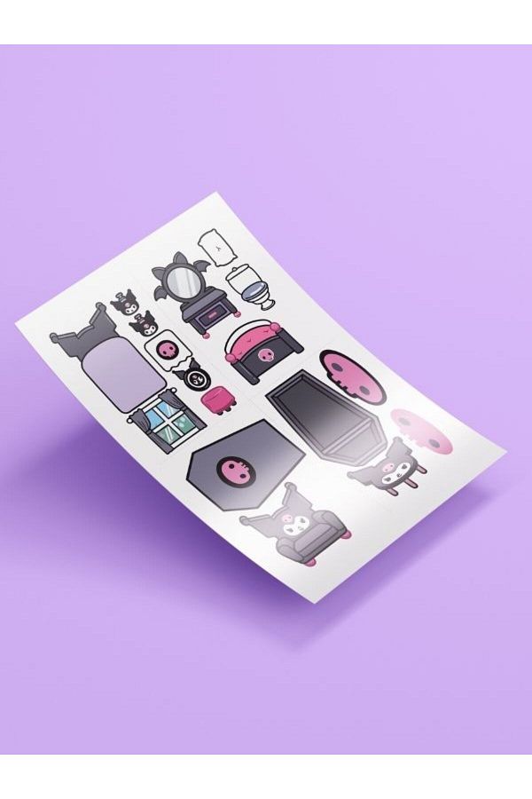 ZNC-Toca Boca Cut-And-Paste Activity Sheet (A3 Size – Colorful Print) 1